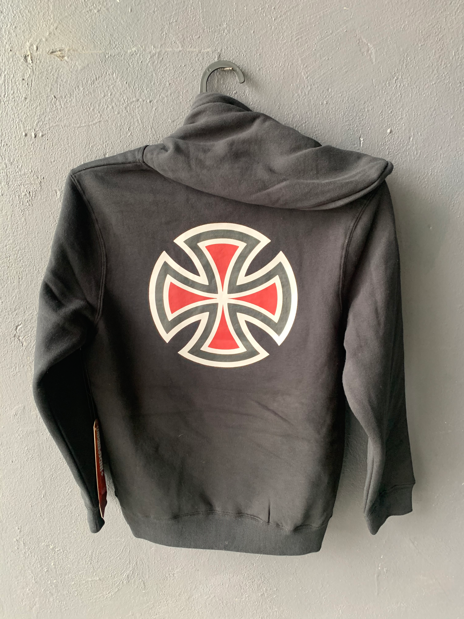 Independent Bar Cross Hoodie Black Youth