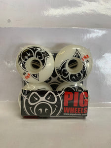 55mm Pig Head Proline Wheels - Natural